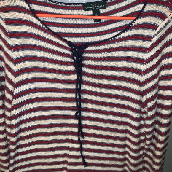 Lauren Ralph Lauren Knit Top Small - Picture 3 of 5